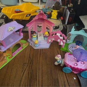 Girly and Princess Little People Lot